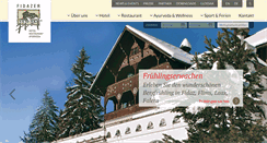 Desktop Screenshot of fidazerhof.ch
